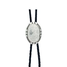 Custom New Traditions Four Directions Bolo Tie (1.36"x1.90") | Montana Silversmiths Silver Lariat Bolo Tie With Adjustable Length, Silver Lariat Bolo Ties With Adjustable Length, Adjustable White Jewelry With Engraving Option, Adjustable Oval Antique Silver Jewelry, Artisan Silver Bolo Tie With Concho, Southwestern Silver Bolo Tie For Rodeo, Southwestern Silver Bolo Ties For Rodeo, Western Style Engraved Jewelry For Rodeo, Western Engraved Jewelry For Rodeo