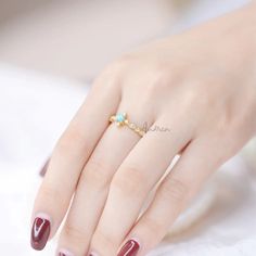 14k Gold Blue Green Opal Diamond Engagement Rings, Australian Fire Opal Ring, Dainty Opal Birthstone, Vintage Opal Rings, Opal Bridal Sets We use the highest quality moissanite! Moissanite: ✦ Color: D Colorless ✦ Clarity: VVS1 OR All our diamonds are 100% natural. We use only conflict-free diamonds and gemstones. Diamond: ✦ Color: F-G ✦ Clarity: SI1-VS ✦PRODUCT DETAILS✦ → center stone: natural blue greenish opal → accent stone: natural diamonds Also available in other colored gemstones upon requ Gold Jewelry With Gemstone Accents For Promise, Gold Opal Ring With Gemstone Accents, Gold Dainty Birthstone Ring With Gemstone Accents, Blue 14k Gold Opal Wedding Ring, Gold Opal Ring With Gemstone Accents For Anniversary, Opal Wedding Ring With Stone Setting, Gold Diamond Ring With Gemstone Accents For Wedding, Gold Topaz Wedding Ring With Stone Setting, Gold Topaz Ring For Wedding With Stone Setting