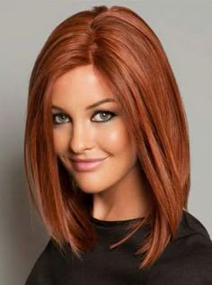 Hairstyles 2015 for different hair lengths Women Cartoon, 2015 Hairstyles, Long Bob Hairstyles, Red Hair Color, Medium Length Hair Cuts, Great Hair, Remy Human Hair, Bobs Haircuts, Medium Length Hair Styles