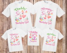 Pink Birthday Shirt For Summer, Pink Summer Birthday Shirt, Pink Custom Print Birthday Top, Pink T-shirt For Birthday In Summer, Pink Custom Print Top For Birthday, Pink Summer T-shirt For Birthday, Pink Summer Tops For Birthday, Pink Family Matching Shirt For Summer, Pink Custom Print Top For Gender Reveal