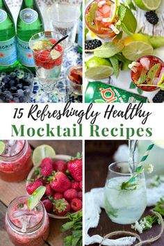 the top ten refreshingly healthy cocktail recipes