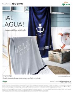 an advertisement for towels with the words only to be washed on it, in spanish