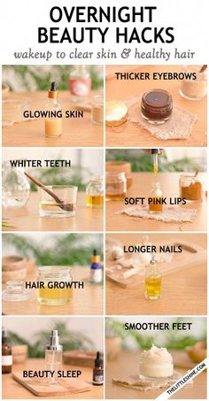 Overnight Beauty Hacks Skincare, Natural Nail Growth Remedies, Diy Nail Growth Serum, Nail Growth Tips Faster Overnight, How To Grow Nails Faster Overnight, Nail Growth Tips Faster, Overnight Rice, Natural Beauty Hacks, Thicker Eyebrows