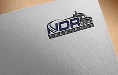 the logo for north transport is shown on top of a white box with blue lettering