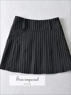 Material:Polyester Decoration:None Origin:CN(Origin) Age:Ages 18-35 Years Old Silhouette:Pleated Fabric Type:Broadcloth Waistline:empire Pattern Type:striped Style:England Style Dresses Length:Above Knee, Mini Size Table S : Waist 66cm(26") Hip 92cm(36.2") Length 38cm(15") M : Waist 70cm(27.6") Hip 96cm(37.8") Length 39cm(15.4") L : Waist 76cm(29.9") Hip 102cm(40.2") Length 40.5cm(15.9") the size be measured by ourselves, error 1-3cm Striped Pleated Skirt, Black Skirt Pattern, Pin Stripe Mini Skirt, Black Striped Skirt Outfit, Black And White Midi Skirt Outfit, Black And White Striped Skirt Outfit, Pin Stripe Skirt, Striped Skirt Outfit, Black And White Striped Skirt