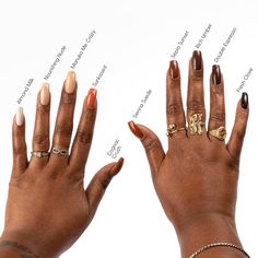 Nude Nail Colors For Brown Skin, Nail Polish For Dark Skin Tone, Classy Nail Colors, Nude Nail Polish For Dark Skin, Nail Ideas For Dark Skin, Dark Skin Manicure, Dark Skin Nail Polish, Best Toe Nail Color, Dark Skin Nail Color