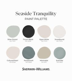 the different shades of paint that are used in this painting project