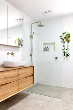 the bathroom is clean and ready to be used as a bathtub or shower stall