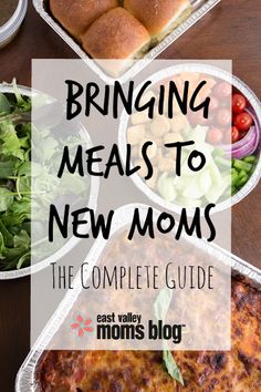 the complete guide to bringing meals to new moms