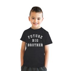 I'm gonna be the BEST big bro!!! Big Brother T Shirt, Sister Jokes, Baby Jokes, Big Brother Tshirt, Comfy Sweatpants, Sister Tshirts, Brother Shirts, Cool Gifts For Kids, Novelty Clothing