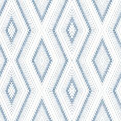 an abstract blue and white background with diamond shaped lines in the shape of hexagons