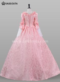 Women Pink Floral Colonial Lady Victorian Dress Christmas Costume Condition: Brand New  Color:Pink  Material: This dress made of High Quality Jacquard, soft,smooth and comfortable to wear  Sleeve Length: Long Flare Sleeve  Dresses Length:Floor-Length  Neckline:  Square Collar  Decoration: Ruffles + Lace  Package Includes:  Dress    The length of skirt about 45 inches (114 cm) long from waist to hem regardless of size. This dress is pictured with a 6-hoop skirt Petticoat underneath to achiev Pink Christmas Fancy Dress, Pink Gown For Fancy Dress In Spring, Pink Gown For Spring Fancy Dress, Pink Fitted Gown For Fancy Dress, Spring Pink Gown For Fancy Dress Events, Pink Ball Gown For Fancy Dress, Pink Fitted Gown For Costume Party, Fitted Pink Gown For Costume Party, Pink Fitted Victorian Dress For Costume Party