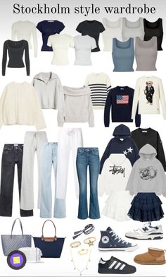 #stockholm Skandinavian Fashion, Outfit Inspo Summer, Stockholm Style, Casual Preppy Outfits, Outfit Inspo Casual, Trendy Outfits For Teens, Clothes And Shoes, Neue Outfits