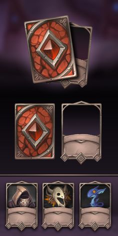 an image of some different items in the game