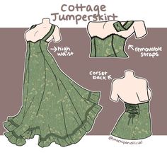 the instructions for how to make a corset jumpsuit