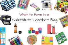 what to have in a substitue teacher bag