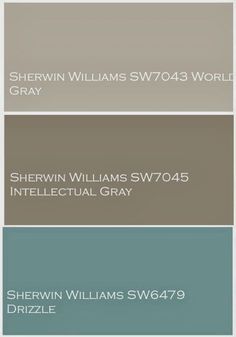 the color scheme for sherylin williams's gray and sherwinn williams's grey