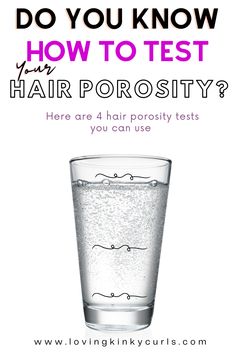 Hair Porosity Testing Methods Natural Hair Porosity Test, How To Check Porosity Of Hair, Low Porosity And High Porosity Hair, Low Or High Porosity Hair Test, Check Hair Porosity, How To Determine Hair Porosity, What Is Low Porosity Hair, High Porosity Hair Vs Low Porosity