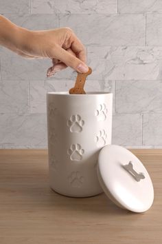 Being a dog mom is the best kind of mom (don’t tell the kids ). But with all that love comes responsibility! To keep your furry friend happy and healthy, and yourself prepared for anything, check out this list of dog mom essentials:Treat Jars For Dogs, Ceramic Dog Treat Jar, Cute Dog Supplies, Aesthetic Dog Bowls, Dog Storage Ideas, Cute Dog Stuff, Lidded Jars Pottery, Dog Treat Jars, Dog Treat Storage Treat Jars For Dogs, Ceramic Dog Treat Jar, Cute Dog Supplies, Aesthetic Dog Bowls, Dog Treat Storage Ideas, Dog Furniture Ideas, Dog Storage Ideas, Cute Dog Stuff, Lidded Jars Pottery