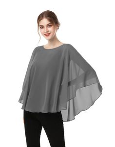 PRICES MAY VARY. 100%Chiffon, Light and Floaty texture, soft and silky touch. This chiffon cape is perfect for cover arms and shoulders avoid the sunlight. Compared to a normal scarf, you can swing your arm freely without worrying that he will slip down. and it can make any garment look vibrant, Classic, chic and ladylike. Occasions: Attend a Party, ball,church, choirs,tea party, family travel, or go to work or beach. suitable for you in different occasions to wear. colors of black, champagne, n Bridal Shawls And Wraps, Bridal Shawls, Chiffon Capelet, Plus Size Poncho, Cape For Women, Chiffon Shawl, Bridal Shawl, Shrug Cardigan, Poncho Cape