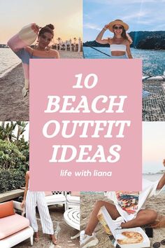 Beach Ideas Outfit, Beach Wear 2023 Trends, Beach Outfits 2023 Fashion Trends, Pool Party Outfit Women Casual, Beach 2023 Outfit, Summer Outfits Beach Vacation 2023, Beach Outfits Women 2023, Outfit Ideas Beach Vacation