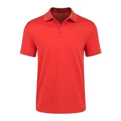 This Pique Polo Shirt is Made from breathable fabric which is a Cotton and Polyester Blend, Allows air to pass through the fabric, helping you keep cool easily - best for either indoor or outdoor activities. Red Collared Polo Shirt For Sports, Red Cotton Golf Top, Red Polo Shirt For Sports, Red Polo Shirt, Pique Polo Shirt, Keep Cool, Polo Collar, Casual Fits, Mens Socks