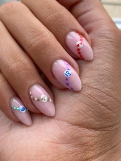 Lover Era Nails Simple, Nails With Bracelets, Taylor Concert Hair, Cute Nails Taylor Swift, Eras Tour Shoes Ideas, Bestie Eras Tour Outfits, Short Taylor Swift Nails, Taylor Swift Christmas Nails, Taylor Nails Eras