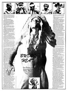 an old newspaper article with the image of a man's body and many other images