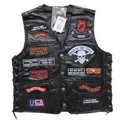 Motorcycle Leather Vest, Men Waistcoat, Leather Biker Vest, Moto Vest, Motorcycle Vest, Biker Outfit, Biker Vest, Black Motorcycle, Motorcycle Leather