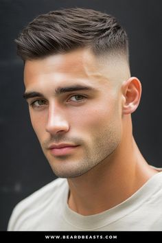 Ready for a new style in 2024? Discover the best men’s fade haircuts that will keep you looking sharp and trendy. From short fades to medium fades, these cuts are perfect for any occasion. Tap to explore the hottest styles and find your perfect haircut! #MensFadeHaircuts #ShortFadeHairstyles #MediumFadeHairstyles #MensHaircuts #2024Trends Mens Square Haircut, Best Man Haircut, Mens Hair Side Part, Faded Haircut Men, Fade Undercut Mens, Hảir Style For Men Short Hair, Mens Short Textured Hair, Fade Cut For Men, Ceo Haircut Men