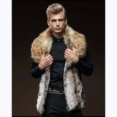 Winter Men Faux Fur Vest Waistcoat Jacket Sleeveless Outwear Coat Fur Collar New Item description Brand Unbranded Size S-3XL Size Type Regular Style Overcoat Accents Fur Trim Chest Size 40-48 in Country/Region of Manufacture China Department Men Distressed No Features Lapel Collar Fit Regular Garment Care Hand Wash Only Graphic Print No Handmade No Jacket/Coat Length 70-80cm Model -- MPN Does not apply Number of Pieces 1 Occasion Casual Outer Shell Material Faux Fur Pattern Solid Personalized No Faux Vest, Waistcoat Men, Fur Collar Jacket, Mens Fur, Outwear Coat, Winter Jacket Men, Hoodie Coat, Faux Fur Vest, Outerwear Outfit