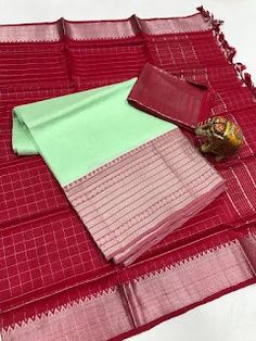 Mangalagiri pure Handloom pattu lehanga sets