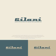 some type of logo designed for an artisan and creative company, called giloni