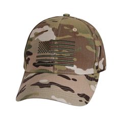 Multi Cam USA Flag Ball Cap This Low Profile ball cap features a direct embroidered, subdued American Flag on the Crown. It features 6 reinforced air vent holes, adjustment hook & loop style strap which allows for the hat to fit most head sizes.  This MultiCam version is a superior quality 65% Poly / 35 % cotton ripstop fabric. Directly Embroidered US Flag 6 Reinforced Air Vents Adjustable hook & loop style closure 65% Poly / 35 % cotton ripstop fabric Imported This Ball Cap has the following fe Navy Seal, Ripstop Fabric, Navy Seals, Us Flag, Air Vent, Ball Cap, Us Army, Usa Flag, Low Profile