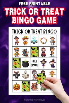 a trick or treat game for halloween