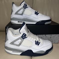 Air Jordan 4 Retro (Gs) Sz 3.5y Shoes Are Like New Condition Only Used One Time Include Original Box Shoes Air, Jordan 4 Retro, Air Jordan 4, Air Jordan 4 Retro, Kids Jordans, One Time, Jordan Shoes, Air Jordan, Kids Shoes