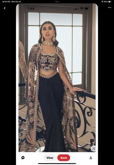 Prom Indian Outfits, Western And Traditional Dress, 2023 Indian Outfits, Dresses For Indian Wedding Guests, Indian Outfits Jumpsuit, Engagement Sider Outfit, Desi Wedding Outfit Ideas, Indian Designer Suits Neck Design, Skirt Traditional Outfits