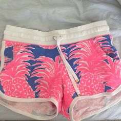 Size Xs. Brand New Without Tags. Send Me An Offer! Questions? Leave A Comment Below! Blue Beachy Shorts For Pool, Hawaiian Style Shorts With Built-in Shorts For Poolside, Pink Ladies Outfit, Pink Printed Beach Shorts, Multicolor Hawaiian-style Shorts, Pink Pineapple, Lilly Pulitzer Shorts, Beach Shorts, Women Clothes