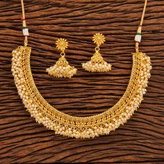 Gold Necklace /Indian Gold Necklace Set/ Indian Choker/ Pearl | Etsy Indian Gold Necklace Set, Indian Gold Necklace, Temple Jewellery Jhumkas, Guttapusalu Necklace, Matte Gold Necklace, Indian Choker Necklace, Kundan Jewellery Set, Necklace Set Indian, Gold Necklace Indian