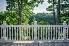 White Deck Railing White Deck Railing, Metal Railing