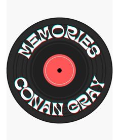 an old record with the words memories own gray on it's front and side