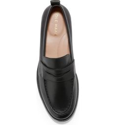 Cole Haan Stassi Penny Loafer (Women) | Nordstromrack Women Loafer Shoes, Women’s Loafers, Penny Loafers For Women Outfits, 60 Fashion Woman, Penny Loafers For Women, How To Style Loafers, Loafers For Women Outfit, Best Loafers, Loafers Trend