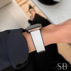 "🔥 FLASH CLEARANCE SALE: -50% OFF DISCOUNT & FREE SHIPPING 🔥 🛍️ADD 2 OR MORE BANDS TO CART TO GET 65 OFF! ENTER CODE: BANDS4 Discover the luxury of our leather Apple Watch band, perfect for any style. Made with genuine leather for a comfortable fit, it's durable, sleek, and easily attaches to any Apple Watch model. Elevate your wrist game with this classic choice. S T RA P ∙ M A T E R I A L *  Smooth Genuine Perforated Leather B U C K L E  ∙ S T Y L E *  Stainless Steel Pin Clasp S I Z E ∙ S Apple Watch Models, Wrist Game, Apple Watch 38mm, Apple Watch Bands Leather, Perforated Leather, Leather Band, Apple Watch Bands, Apple Watch, Watch Bands