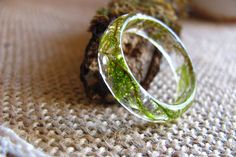 Real Moss Ring Nature resin green moss ring by AlpacaBlue on Etsy Nature-inspired Jewelry As A Gift With Natural Variations, Handmade Earthy Rings As Gifts, Nature-inspired Ring With Natural Inclusions, Nature-inspired Rings With Natural Inclusions For Promise, Earthy Handmade Rings As Gifts, Handmade Earthy Style Rings As Gifts, Earthy Handmade Rings For Gifts, Nature-inspired Promise Rings With Natural Inclusions, Hiking Jewelry