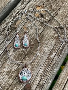 Elevate your style with our stunning cactus earrings and necklace featuring a vibrant turquoise stone. Perfect for adding a touch of western charm to any outfit. Western Cactus, Turquoise Earring, Earring And Necklace Set, Cactus Earrings, Earrings And Necklace, Western Jewelry, Turquoise Earrings, Turquoise Stone, Necklace Set