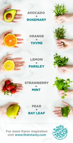 hands holding different fruits and vegetables on a white background with text that says, what's the best way to eat fruit?