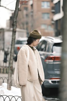 A favorite returns once more! In an incredibly cozy teddy fleece, our Curly Jacket will be a go-to warm, practical piece for day-to-day wear. Designed with an oversized fit, drop shoulders, a button up front, and two side zip pockets. Fully lined. 

Color: Beige
70% Polyester, 30% Wool; Lining: 100% Cotton Oversized Soft Outerwear For Cold Weather, Cozy Everyday Outerwear With Ribbed Cuffs, Winter Outerwear With Ribbed Cuffs For Everyday, Oversized Cozy Fur Coat For Cold Weather, Cozy Fleece Outerwear For Everyday, Cozy Fleece Outerwear With Ribbed Cuffs, Casual Fur Coat With Fleece Lining For Cold Weather, Urban Oversized Fleece Outerwear, Everyday Long Sleeve Winter Fleece Jacket