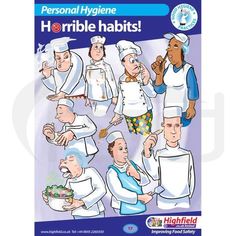 a poster with people in chef hats and aprons