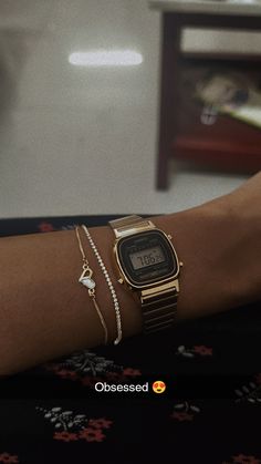 Casio watch ✨ Casio Watch Aesthetic, Watch Aesthetic, Vintage Watches, Ootd