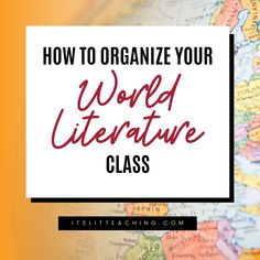 Master Your World Literature Class Planning 💡✏ | Simplify your prep with these 3 organization methods! Perfect for high school English teachers.